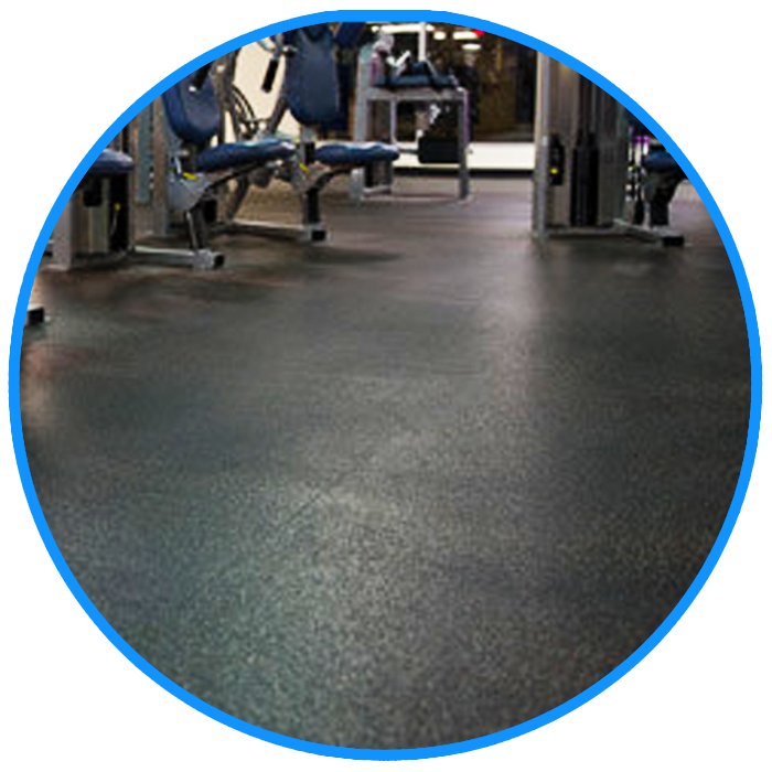 Rubber Flooring Mat 4x6’ 3/4” thick Equip Your Gym
